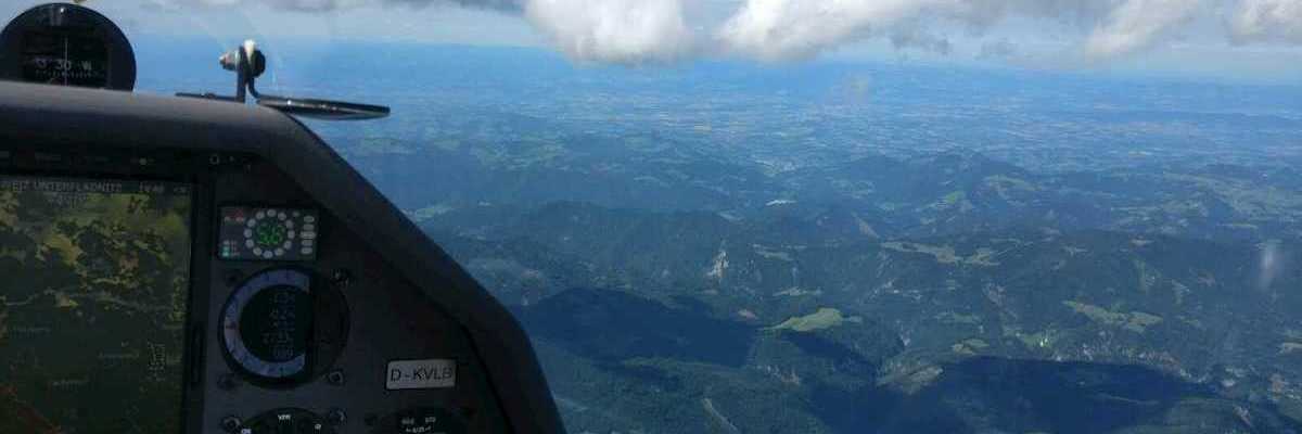 Flugwegposition um 12:49:09: Aufgenommen in der Nähe von Gemeinde Mitterbach am Erlaufsee, Österreich in 2691 Meter
